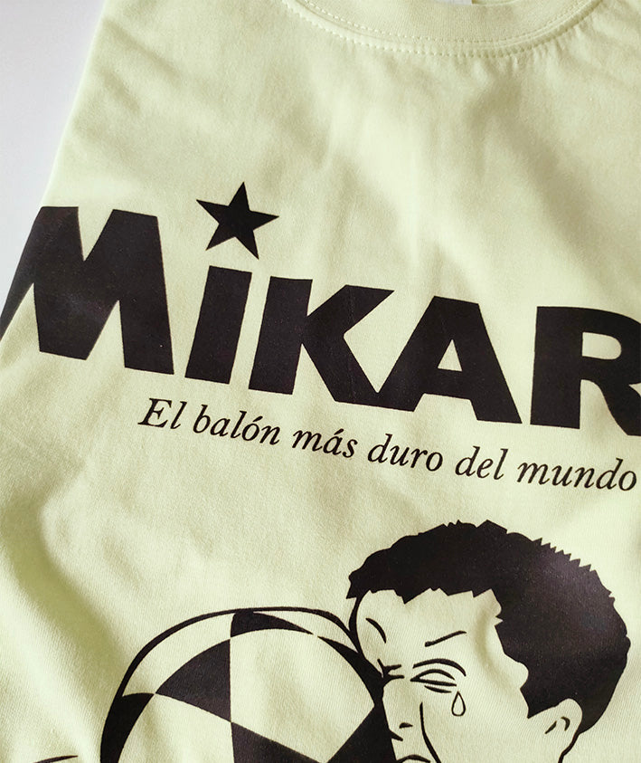 ⚽ camiseta MIKARA 🥇 parodia balón Mikasa retro